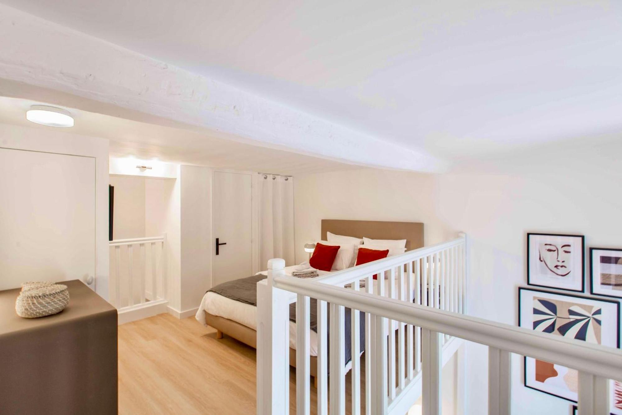 Suede Promenade Duplex Apartment At 1 Min From The Sea 2 Bathrooms Nizza Exterior foto