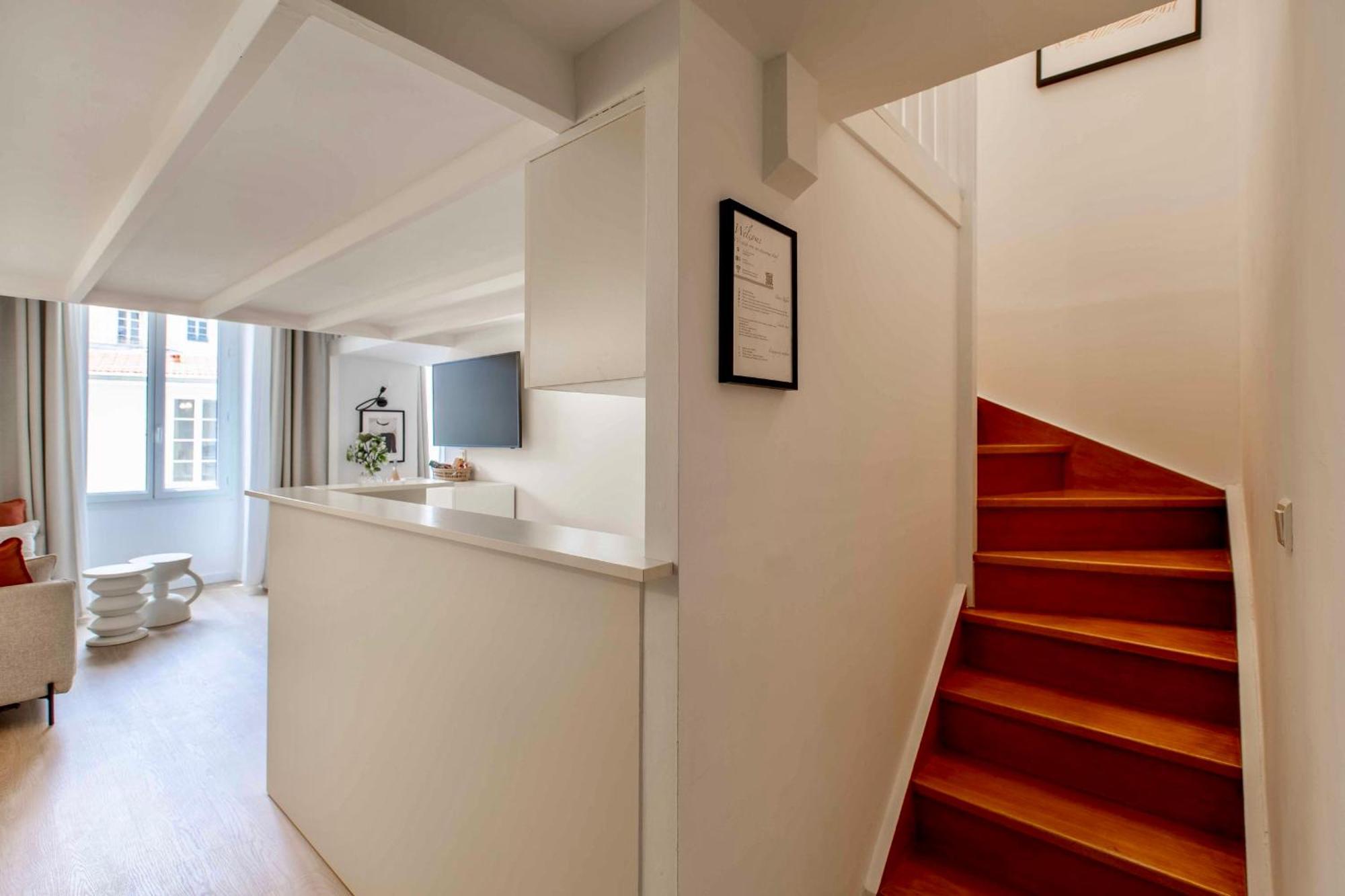 Suede Promenade Duplex Apartment At 1 Min From The Sea 2 Bathrooms Nizza Exterior foto