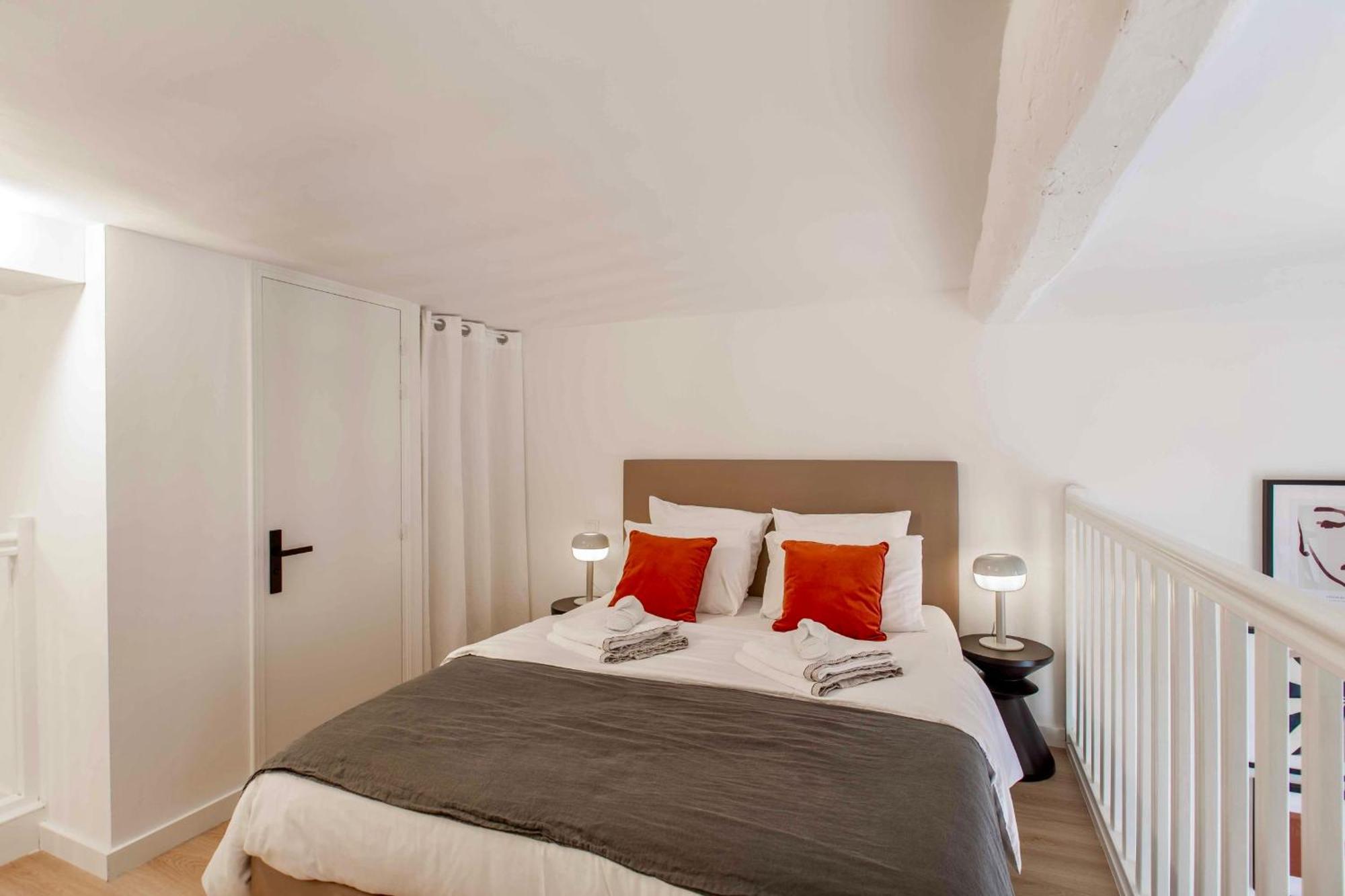 Suede Promenade Duplex Apartment At 1 Min From The Sea 2 Bathrooms Nizza Exterior foto